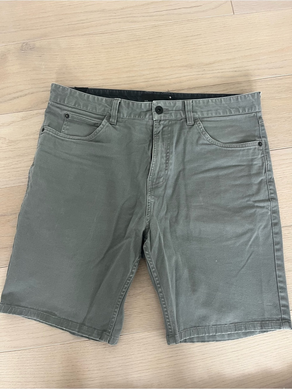 Tavik Dark Grey Flat Front Shorts